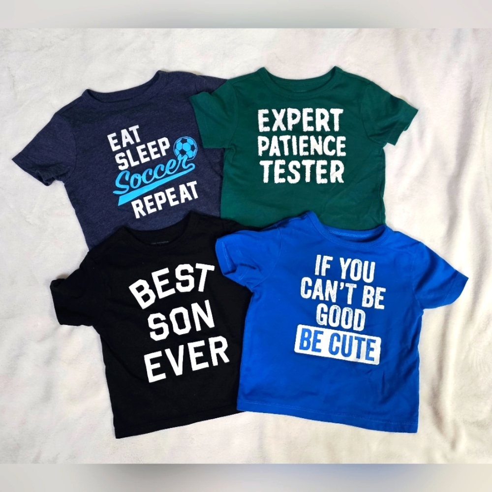 The Children's Place Graphic Boys Graphic Tees Size 12-18 Months